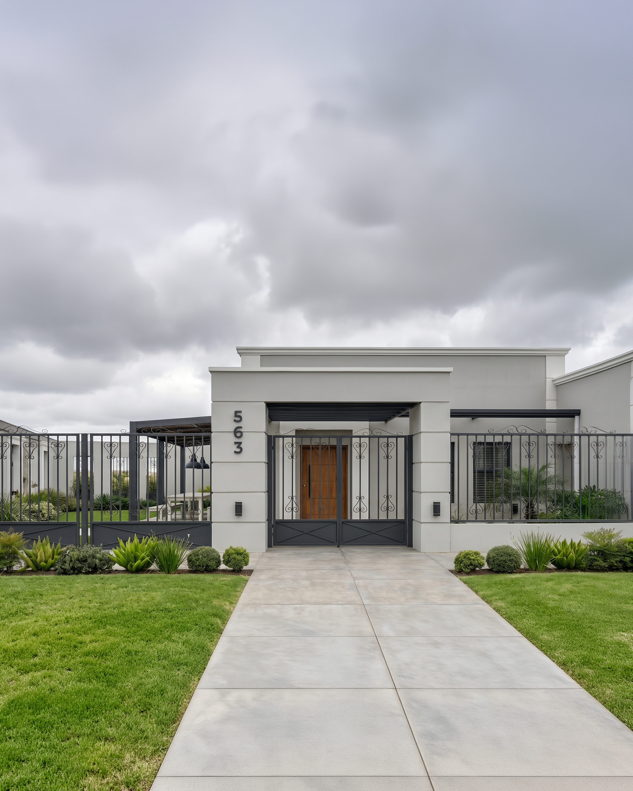 Fachada Casa DC — Villa Berthet, Chaco